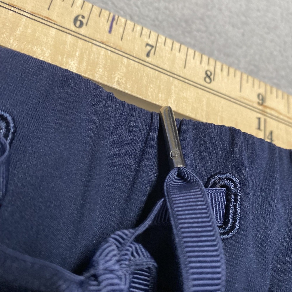 Lululemon On The Fly 7/8 Pant Womens 4 Navy Blue Casual Drawstring - Picture 5 of 9